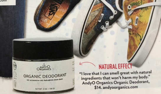 organic deodorant 